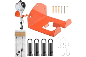 EZYPAK Garage Storage Organizer Trimmer Rack Weed eater hangers Garage Storage Hooks for Stihl Kombi Attachments Garden Power Tool Hanger for Grass Trimmer Hedge Trimmer Garage Wall Trimmer wall hanger