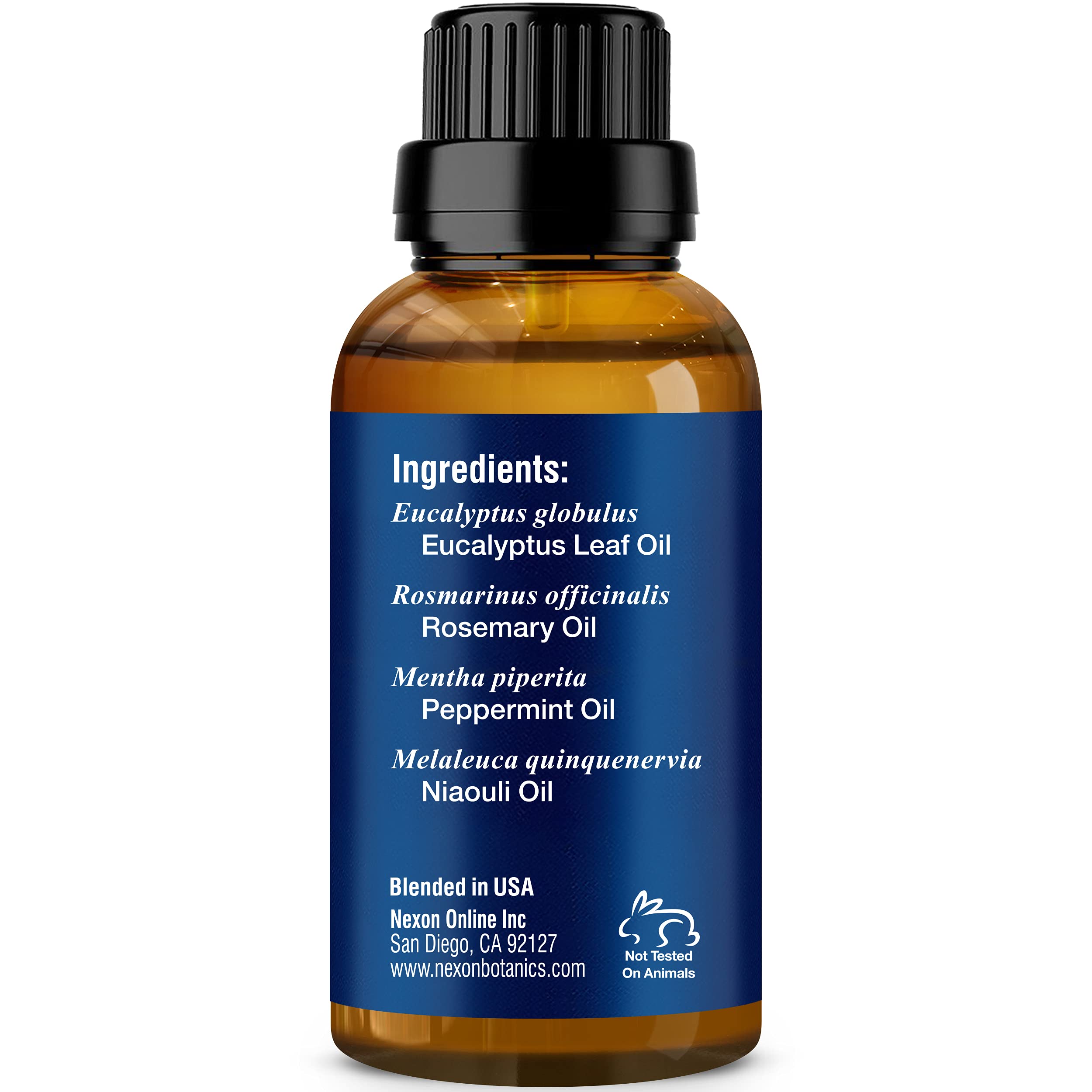 Breathe Essential Oil Blend 30 ml - Breath Sinus Relief with Menthol Oils - for Humidifiers, Diffusers, and Aromatherapy - Nexon Botanics - Image 9