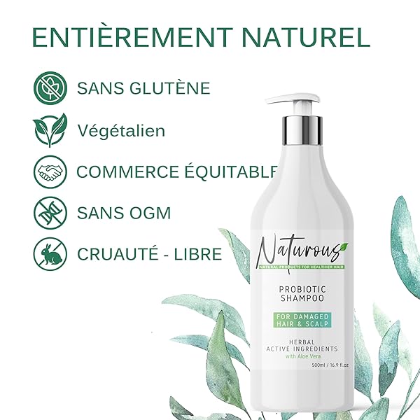 NATURAL AFTER KERATIN ALOE VERA SHAMPOO – PARABEN ALCOHOL SULFATE AND SALT FREE – NUTRIENTS RICH ORGANIC HERBAL INGREDIENTS – REPAIR AND ANTI FRIZZ – POST HAIR COLORATION FOR DAMAGED HAIR – 17 OUNCES