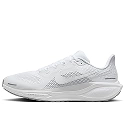 Nike Men's Pegasus 41 Sneaker, White/White/Pure