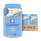 Gerber Stage 1 Baby Food, Baby Rice