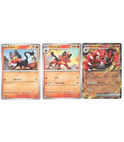incineroar ex pokemon card Amazon.com: Pokemon – Incineroar ex 187/162