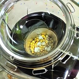 Aicok Palomitero, 1200W Máquina de Palomitas de aire caliente, Sin ...