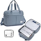 COSCOOA 40x30x15 cm Personal Item Travel Bag,Expandable 40x30x25cm Carry on Duffel Bag,Flight Approved Underseat Carry-on Bag