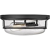 ML Lighting Mayson 2-Light Flushmount Ceiling Light Matte Black
