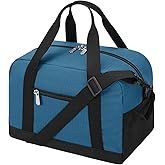 Apenze Small Gym Bag Carry On Bag - 12 in Mini Duffle Bag Lightweight for Overnight Travel(Blue)