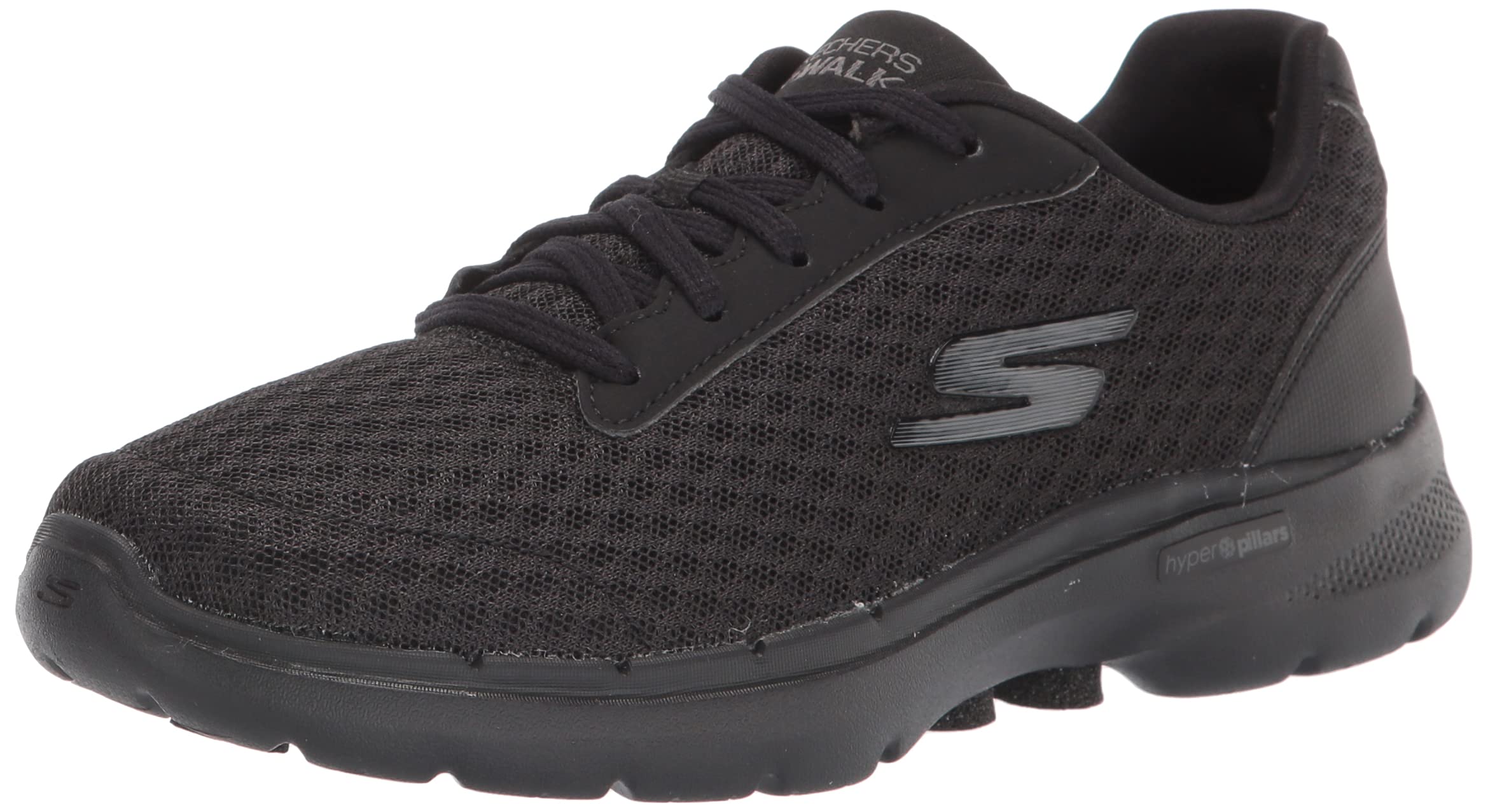 Skechers Women's GO Walk 6-Iconic Vision Sneaker, Black, 11 Image Skechers Women's GO Walk 6-Iconic Vision Sneaker, Black, 11 Image
