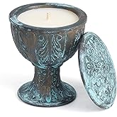 JueOne Oud Wood Scented Candles Set for Home, Natural Soy Wax Candle Gift, Non-Toxic Candle Scents, Luxury Candles Aromatherapy for Stress Relief, Highly Scented, Gifts for Women and Men