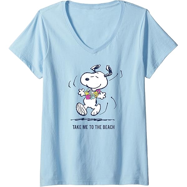 Peanuts The Gang Sit Down Dames T-shirt Heather Grey