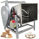 LGXEnzhuo 110V 1500W Commercial Dough Mixer Machine, 15KG Electric Flour Kneading Machine with Stainless Steel Tilt Bowl for Kitchen Restaurants