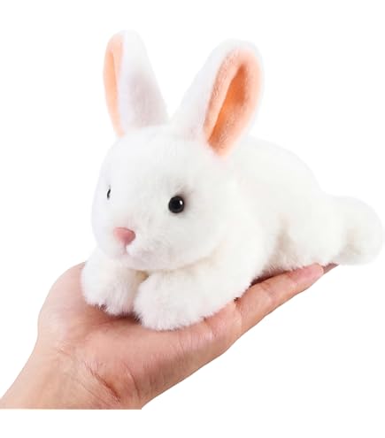 Amazon.com: TigerHart Wren The White Rabbit - 10 Inch Stuffed
