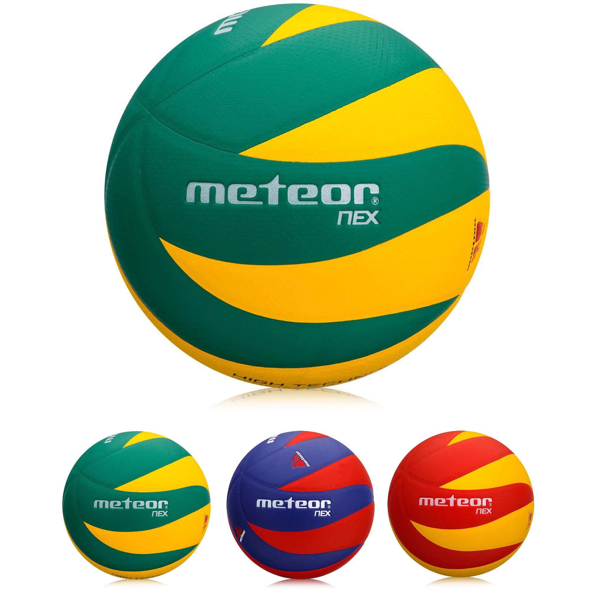 meteor® Volleyballs Size for Children, Teenagers and Women, Ideal for Children's Hands, Ideal Volleyballs for Training, Soft Volleyball with Non-Slip Surface