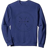 Pisces Zodiac Star Sign Constellation Horoscope Symbol Sweatshirt