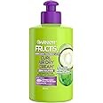 Garnier Fructis Curl Air Dry Cream Sulfate-Free Defining Butter Cream, for All Curl Types, with Coconut Oil and Elasto-Protei
