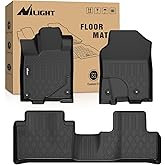 Nilight TPE Floor Mats for Acura RDX 8-Way Power Seats 2013 2014 2015 2016 2017 2018, All Weather Custom Fit Heavy Duty Floor Liners