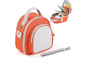 Player Carrying Case Compatible with Yoto Mini 2024 Edition Kids Audio Music Player & Headphone, Travel Storage Bag for Audio