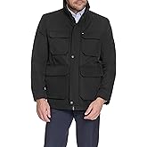 Tommy Hilfiger Men's Stand Collar Four-pocket Field Jacket
