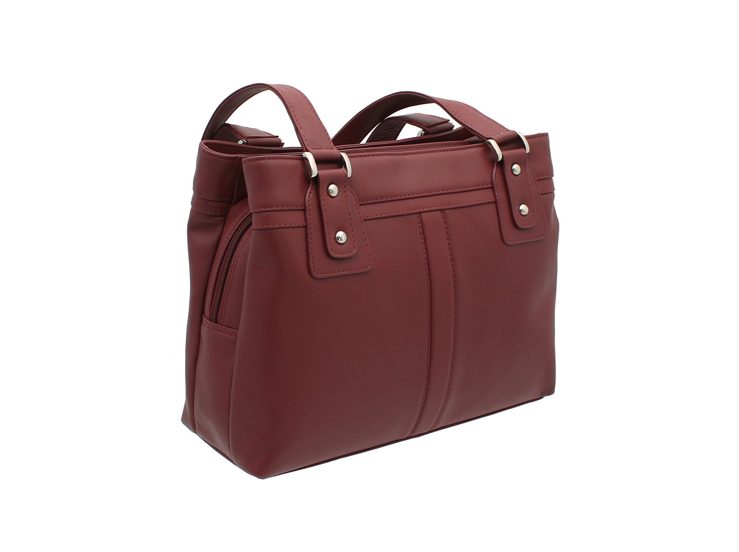 VISCONTI Clara(M) Leather Shoulder Bag 19476 Red