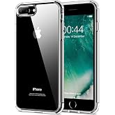 HOOMIL Case for iPhone 7 Plus/iPhone 8 Plus, Anti-Yellowing, Clear | Shockproof &amp; Drop Protection, Scratch Resistant, Slim Fit, Transparent Hard Back Phone Cover