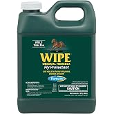 Farnam Wipe Original Formula Fly and Tick Protectant for Horses, 32 oz | Horse Fly Repellent, Deer Fly Repellent, Stable Fly Repellent Along with Ticks and Mosquitoes