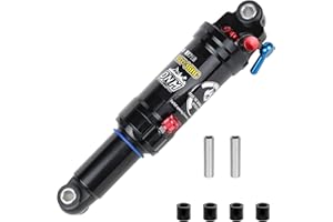 DNM Damping 3 System Mountain Bike Air Rear Shock Rebound/Lock Out/Air Pressure Adjustable AL 7005 Shark/AL 6061 Shock Body
