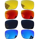 Acefrog 4 Pairs Polarized Replacement Lenses for Oakley Holbrook OO9102 Sunglasses, Precise Fit, Anti-scratch, Shatterproof, Value Pack 2