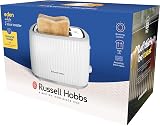 Russell Hobbs Eden 2 Slice Toaster 6 Browning 800W High Lift White view 7