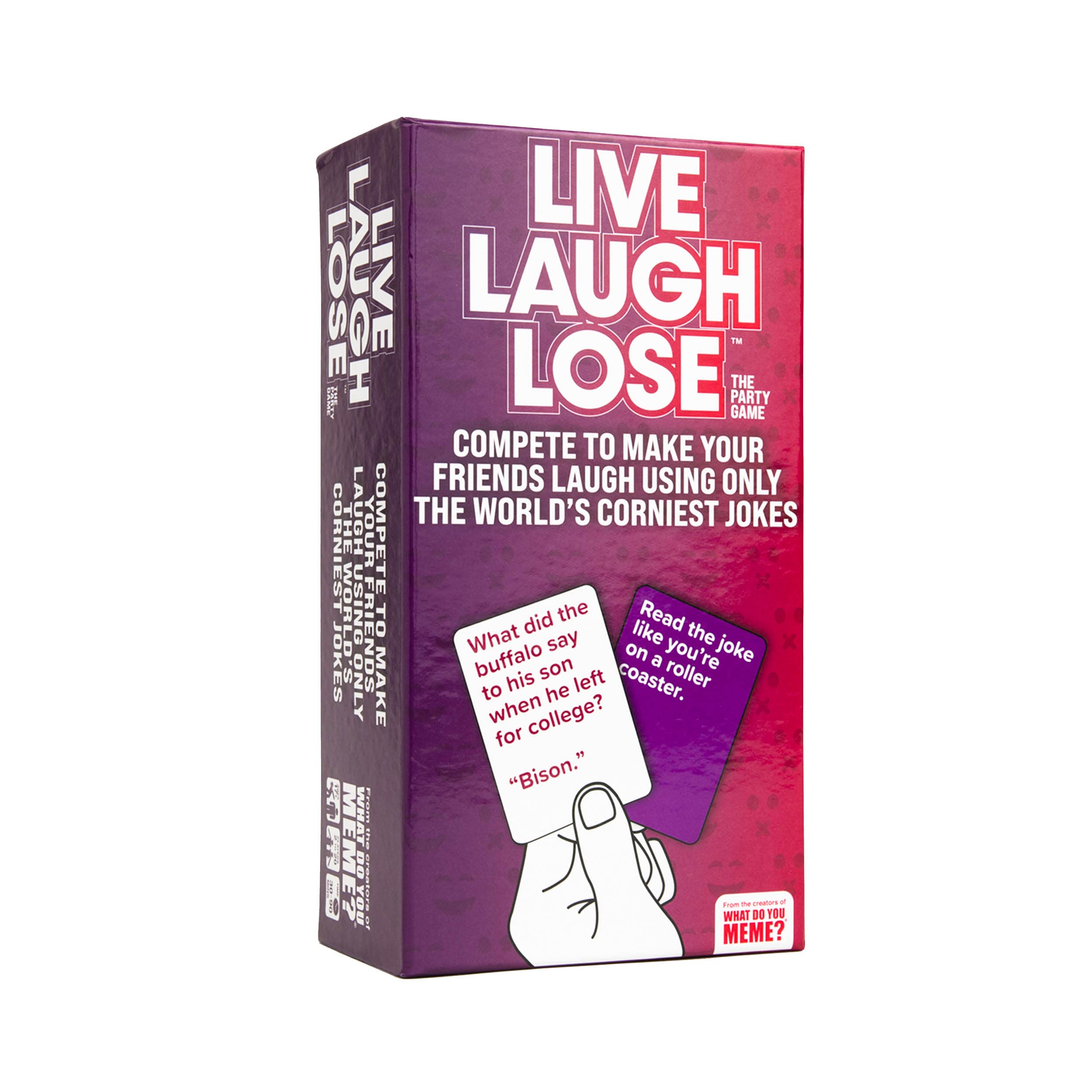 WHAT DO YOU MEME? Live Laugh Lose - The Party Game