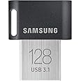 SAMSUNG FIT Plus 3.1 USB Flash Drive, 128GB, 400MB/s, Plug In and Stay, Storage Expansion for Laptop, Tablet, Smart TV, Car A