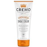 Cremo Shaving Cream, Sandalwood, 6 Ounce (Pack of 12)