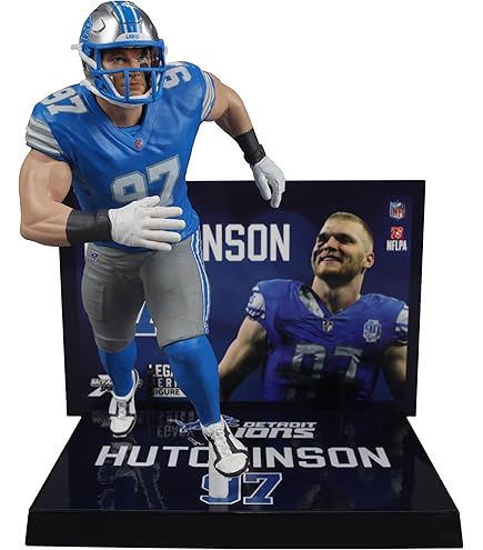 Amazon.com: McFarlane Barry Sanders (Detroit Lions) (Blue) (Gold