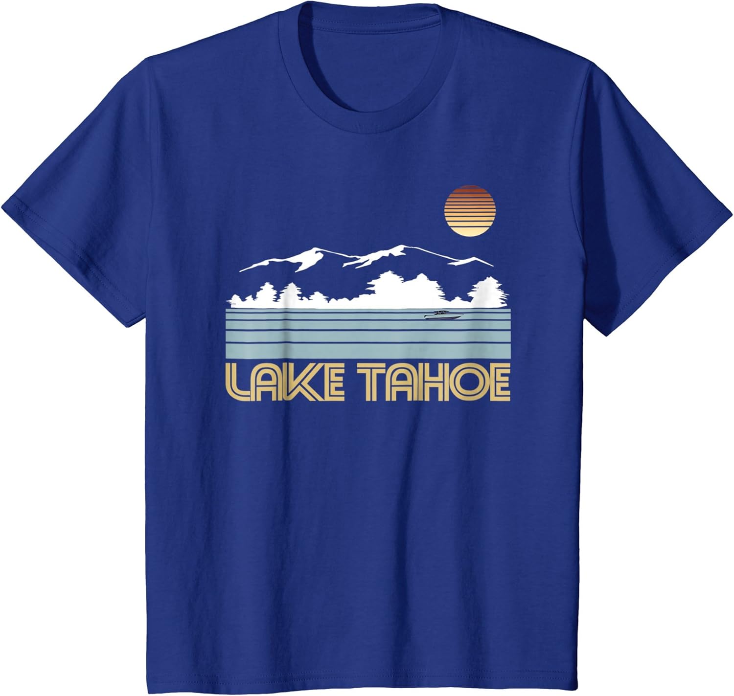 Lake Tahoe TShirt Retro 80s Nevada Ski Clothing Clothing