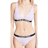 Calvin Klein Womens Reconsidered Comfort Unlined Triangle BraletteBra