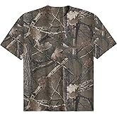 Anoumcy Camo Shirt for Women Mens Maple Leaf Print Camouflage T Shirt Summer Short Sleeve Oversized Camo Tee Shirts Tops