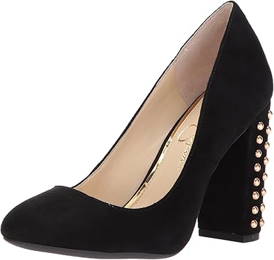 jessica simpson black suede heels