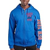 Junk Food NFL unisex-adult Nfl Mvp Zip Hoodie Sweatshirt