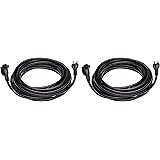 Amazon Basics Extension Cord - 25-Foot, Black