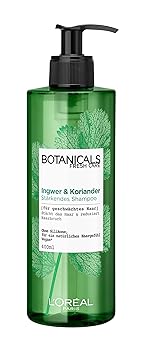 Botanicals Stärkendes Shampoo, ohne Silikon für feines geschwächtes Haar, mit Ingwer und Koriander, stärkt das Haar und reduz