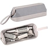BUBM Travel Case for Dyson Airwrap Styler/Shark Flexstyle,Portable Carrying Case for Dyson Supersonic Hair Dryer,Waterproof Anti-Scratch Dustproof Protection Organizer Travel Storage Bag (Light Gray)