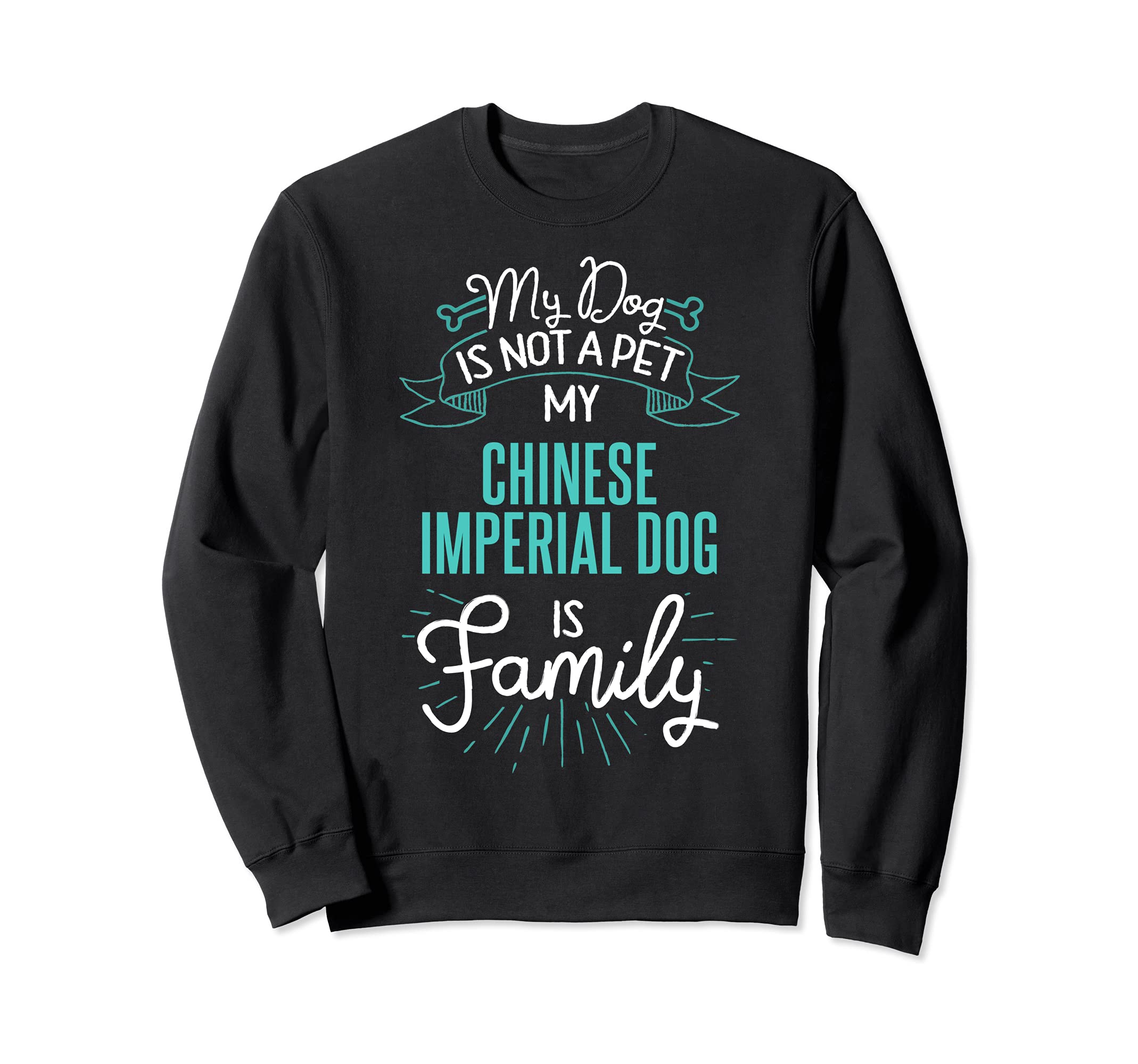 Cute Chinese Imperial Dog Design Family Dog Gift Sweatshirt