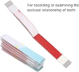 ZJchao Dental Articulating Paper Thicker Bite Strips Oral Teeth Care Dentist view 3
