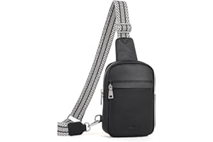 CLUCI Small Sling Bag for Women Vegan Leather Crossbody Chest Bags Trendy, Women's Fanny Pack