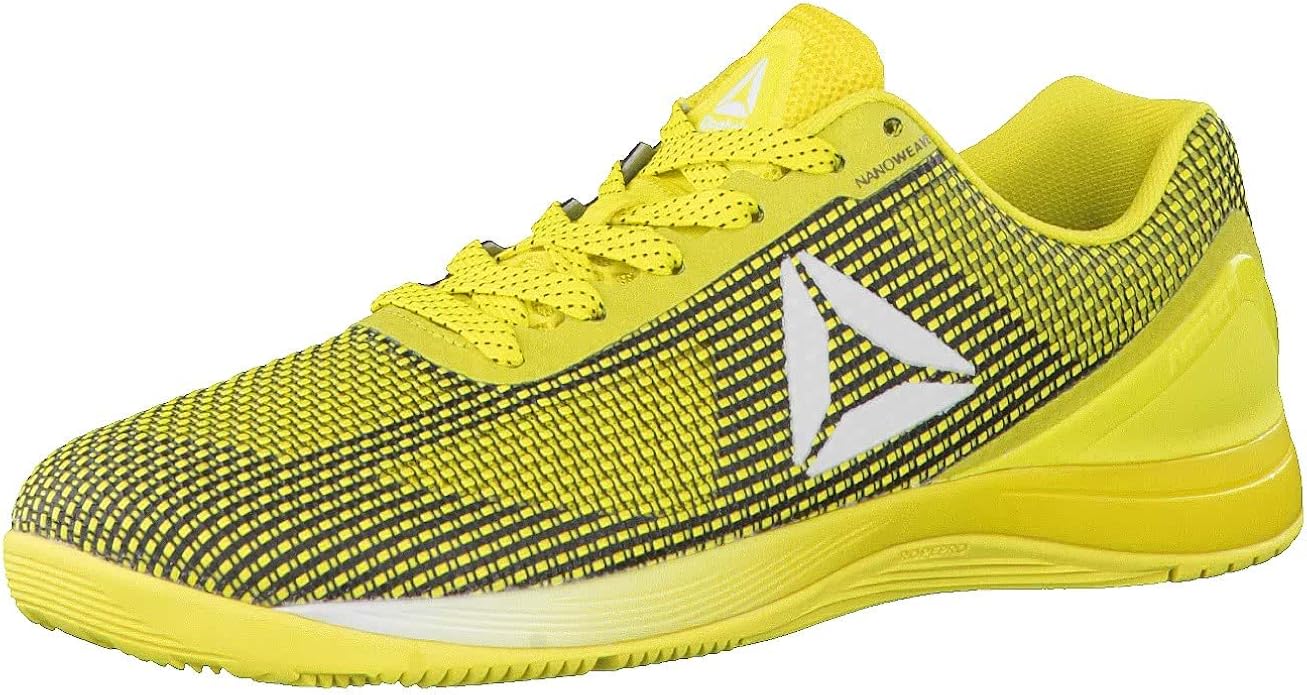 reebok mens yellow shoes