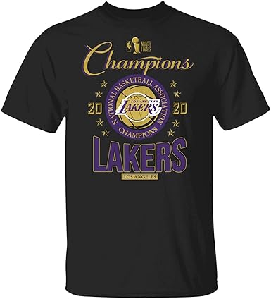 Los Angeles Lakers 2020 Champions T Shirt Amazon Com