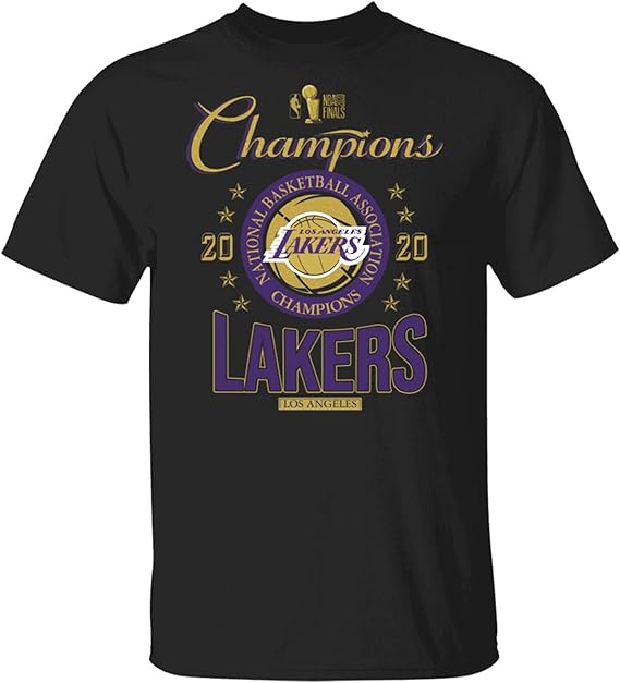 Los Angeles Lakers 2020 Champions T Shirt Amazon Com