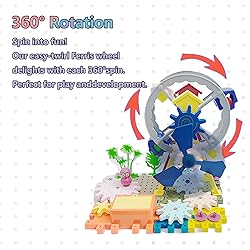 Electric Ferris Wheel Model Building Puzzle Toys