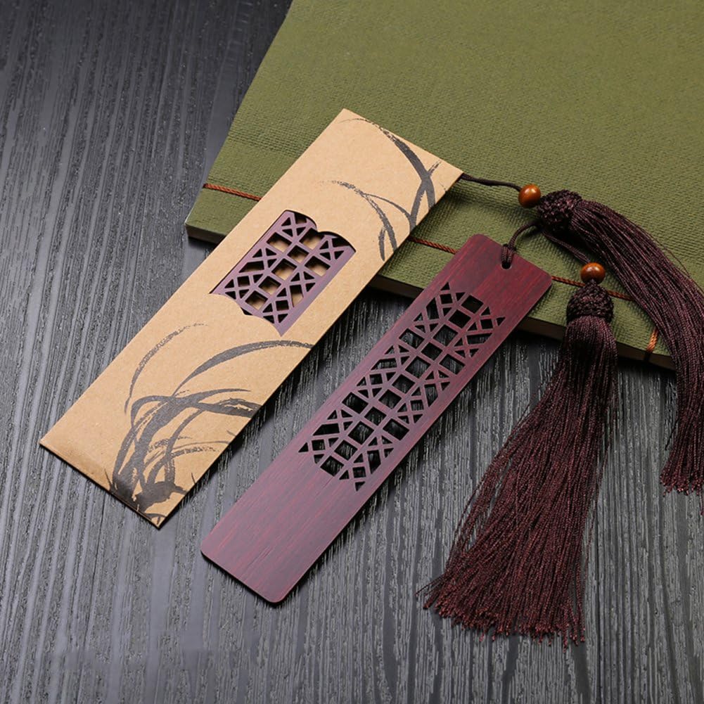 Wooden bookmarkschinese style tassel bookmarks creative giftbookmark set-C