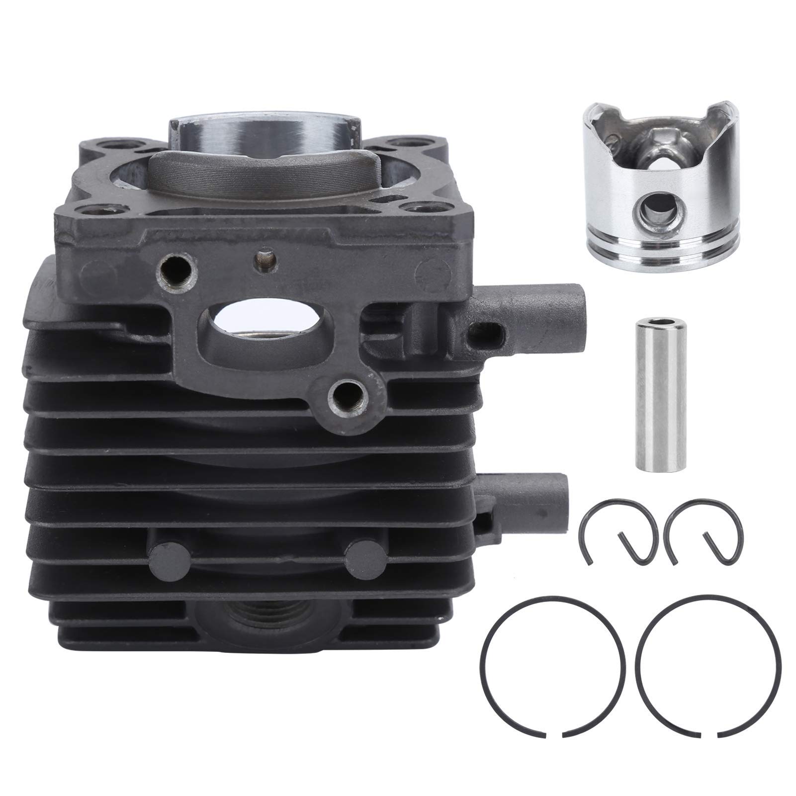 Atyhao Cylinder Piston Kit Replacement Fit for FS75 FS80 FS85 HS75 34mm Lawn Mower Parts Lawn Mower Replacement Parts