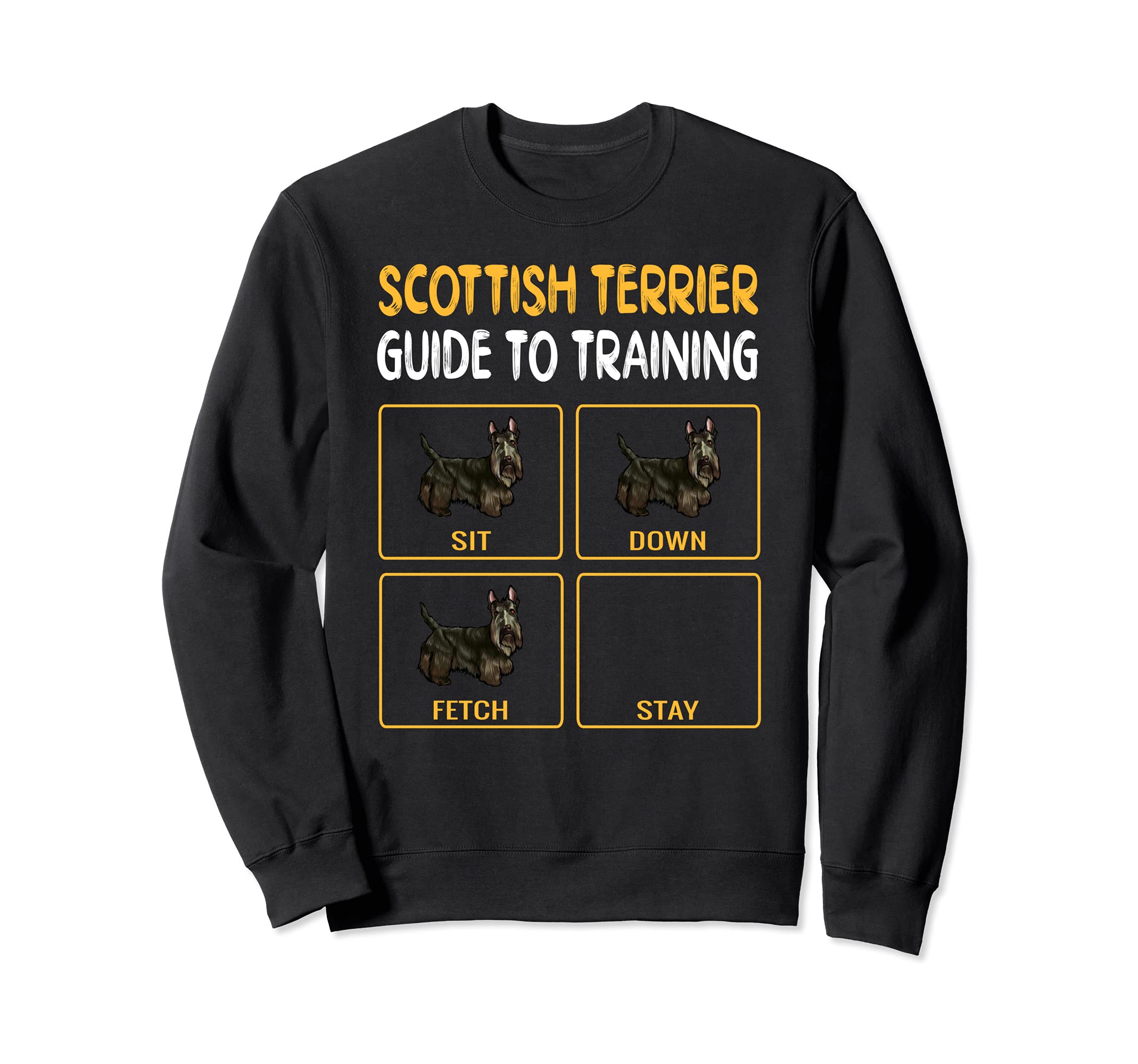 Scottish Terrier Guide To Training Dog Obedience Sweatshirt
