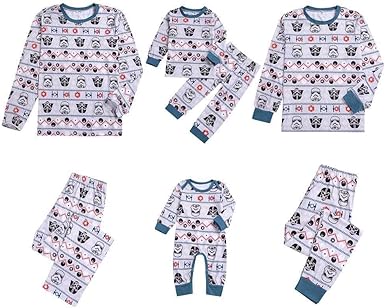 father son matching star wars pajamas